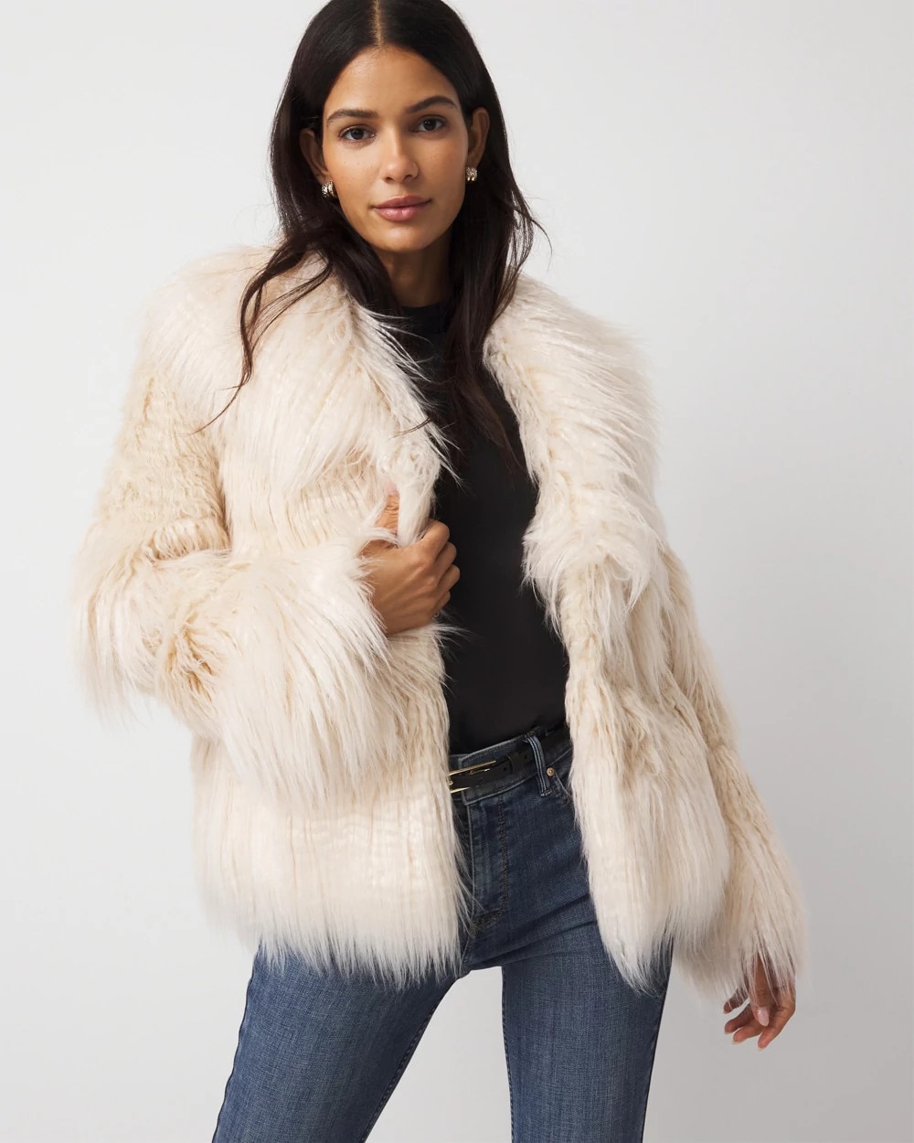 Faux Fur Coat | White House Black Market
